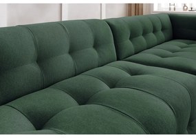 Ciemnozielona sofa 324 cm Kleber – Bobochic Paris
