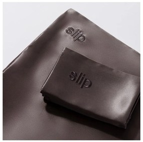 Jedwabna poszewka na poduszkę 51x76 cm Charcoal – slip