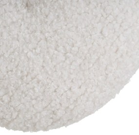 Poduszka dekoracyjna z materiału sherpa ø 40 cm Sherpa – Casa Selección