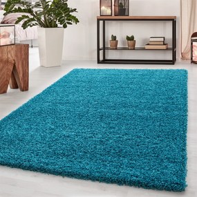Dywan shaggy Dream turkusowy 80 cm x 150 cm