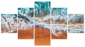 Obraz plaży morskiej (125x70 cm)