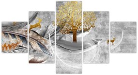 Obraz - Kolaż (125x70 cm)