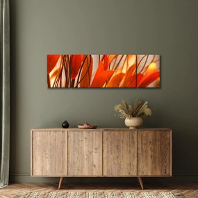 Obraz płatków kwiatów (170x50 cm)