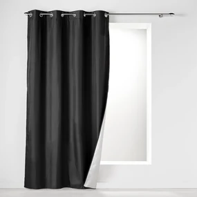 Czarna zasłona termiczna 140x260 cm Icemount – douceur d'intérieur