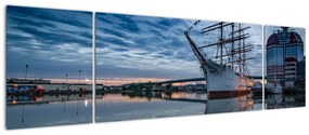 Obraz żaglówki (170x50 cm)
