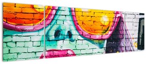 Obraz - Graffiti (170x50 cm)