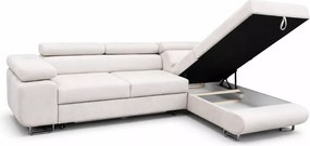 Narożnik Ardi Mini z funkcją spania, pojemnikiem oraz sprężynowym siedziskiem