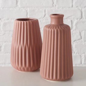 Wazon ceramiczny ESKO, ręcznie malowany, 17 cm