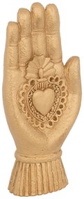 Figurka dłoń z sercem AMIRA, 16,5 cm