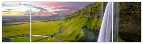 Obraz wodospadów (170x50 cm)
