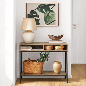 Stół konsolowy z półkami FSB41-F