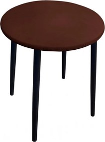 Taboret TRIX stelaż metalowy STOŁEK LOFT : Kolor nogi - Czarna stożek, Kolor tkaniny - SKAJ - AL5, Typ tkaniny - Skaj