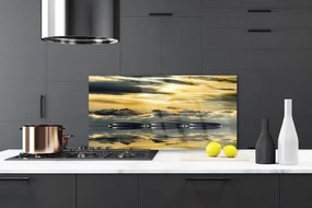 Panel Kuchenny Kamienie Woda Sztuka