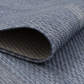 Dywan zewnętrzny Relax ramka granatowy 200 cm x 290 cm