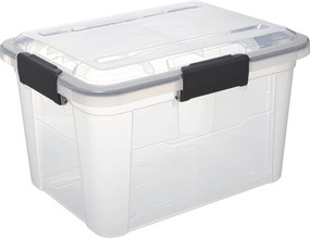 Pojemnik plastikowy z pokrywą PROTECT, 18 l