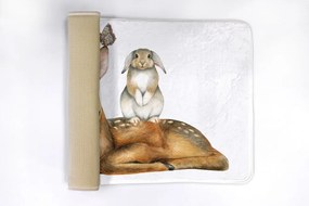 Dywanik pod prysznic Dywanik pod prysznic Leśne zwierzęta