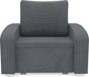 Fotel IKON z funkcją spania Niebieski