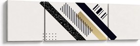 Obraz - Kształty geometryczne N⁰5 (170x50 cm)