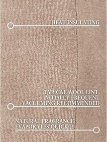 Beżowy okrągły dywan z mieszanki wełny tkany ręcznie ø 160 cm Kari Organic – Villeroy&amp;Boch