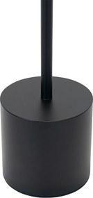 Lampa stołowa zewnętrzna czarna z LED i ściemniaczem dotykowym, ładowana - Dupont