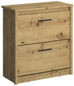 Uchylna szafka na buty dąb artisan - Toreso 23X