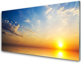Szkło do Kuchni na Ścianę Poranne Niebo Nad Horyzontem