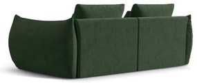 Ciemnozielona sofa 232 cm Bloom – Micadoni Home