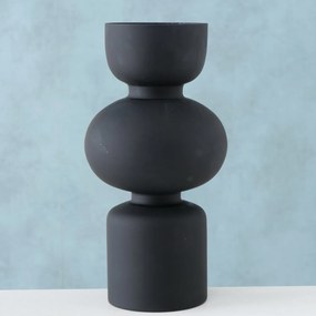 Szklany wazon o nieregularnym kształcie NELIKA, 29 cm