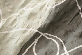 PrzytulneMieszkanie.pl PrzytulneMieszkanie.pl Pościel z kory KASPARO BLEND szara hotelowa kieszeń Rozmiar pościeli: 70 x 90 cm | 140 x 200 cm