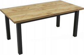 Stół R-6 prostokątny rozkładany 100x200/300 Craft + nogi drewniane