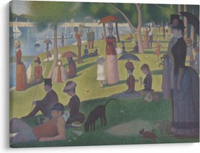 Obraz - Georges Seurat, A Sunday on La Grande Jatte, reprodukcje (70x50 cm)