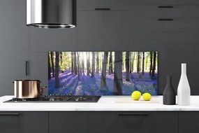 Szkło Ozdobne do Kuchni Gęsta Korona Drzew