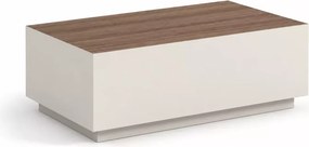 Stolik kawowy Avolio – nowoczesny stolik do salonu, metalowy stelaż + płyta laminowana, wiele kolorów i dekorów