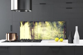 Panel Szklany Egzotyczna Gęstwina Tropików