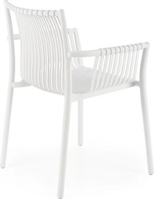 Sztaplowane krzesło ogrodowe z podłokietnikami K492