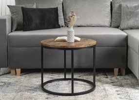Stolik kawowy Ruffaro – elegancka prostota z akcentem industrialnym w wielu kolorach do wyboru