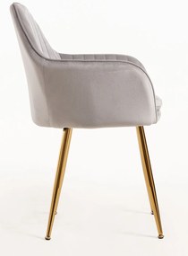 Eleganckie zote krzeso