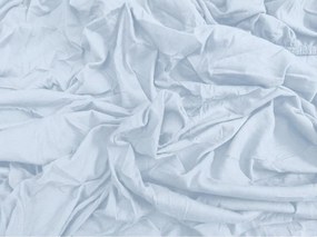 PrzytulneMieszkanie.pl Prześcieradło jersey jasnoniebieskie 90 x 200 cm