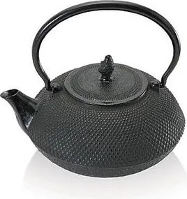 Czarna Dzbanek Emaliowany Beka 1,2L - Zachowanie Ciepła - Wyjmowany Filtr - Indukcja