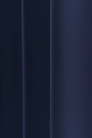 Granatowa zasłona OXFORD 140x250 cm Zawieszanie: Taśma z wiązaniami