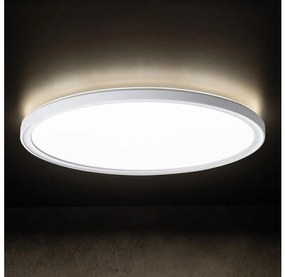 Kanlux 31512 - Oprawa sufitowa LED AZPO 11,8 W/230 V Ø 22,5 cm IP54 biała