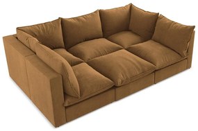 Sofa w kolorze terakoty 255 cm Manao – Makamii