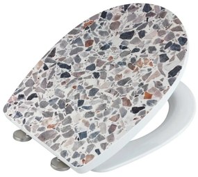 Deska sedesowa TERRAZZO, Thermoplast, WENKO