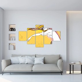 Obraz - Dziewczyna (125x70 cm)