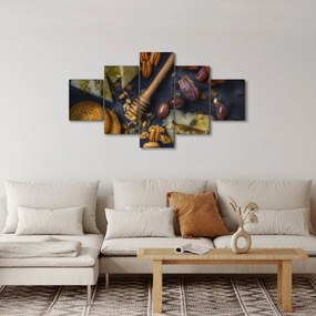 Obraz z suszonymi owocami (125x70 cm)