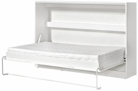 Półkotapczan rozkładany biały + czarny 120x200 F9-P65