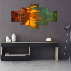 Obraz - Słonecznik (125x70 cm)