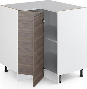 Szafka narożna szlachetna szarość 75.6x60x81.6 r-line