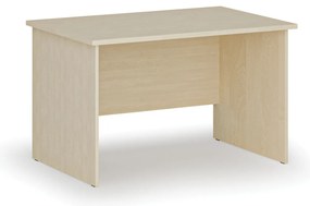 Biurko PRIMO WOOD, 120x80 cm, brzoza