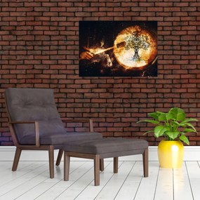 Obraz - Tajemnicze drzewo życia (70x50 cm)